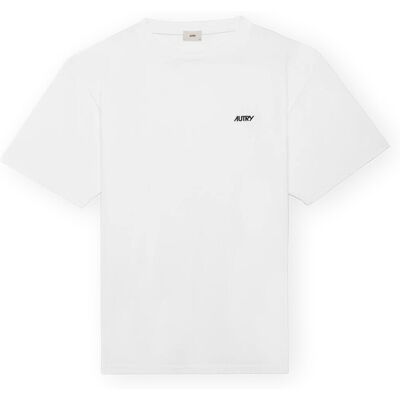 T-shirts med korta ärmar Autry Embroidered Logo Tee - White EU S Herr T-shirts med korta ärmar Autry Embroidered Logo Tee - White EU S Herr