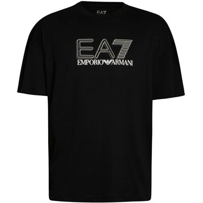 Giorgio Armani T-shirts med korta ärmar Emporio Armani EA7 Echo Graphic T-shirt EU XXL,EU S,EU M,EU L,EU XL Herr Giorgio Armani T-shirts med korta ärmar Emporio Armani EA7 Echo Graphic T-shirt EU XXL,EU S,EU M,EU L,EU XL Herr