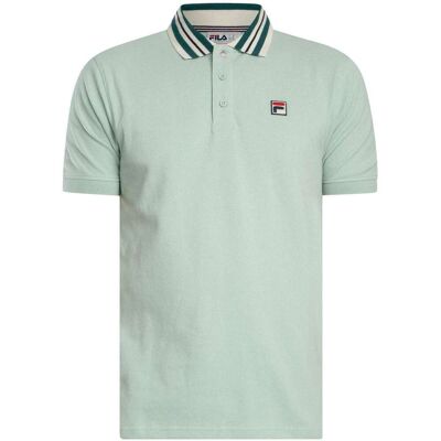 Polotröjor med korta ärmar Fila Achille Heritage Tape Basic pikétröja EU S,EU L,EU XL Herr Polotröjor med korta ärmar Fila Achille Heritage Tape Basic pikétröja EU S,EU L,EU XL Herr