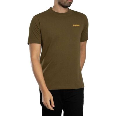 T-shirts med korta ärmar Napapijri T-shirt med flintamönster EU S,EU M,EU L,EU XL Herr T-shirts med korta ärmar Napapijri T-shirt med flintamönster EU S,EU M,EU L,EU XL Herr