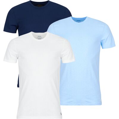 T-shirts med korta ärmar Polo Ralph Lauren S/S CREW-3 PACK-CREW UNDERSHIRT EU S,EU M,EU L,EU XL Herr T-shirts med korta ärmar Polo Ralph Lauren S/S CREW-3 PACK-CREW UNDERSHIRT EU S,EU M,EU L,EU XL Herr