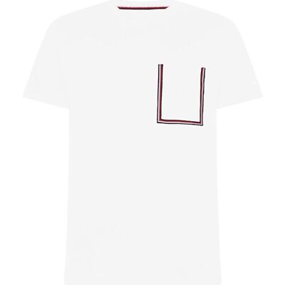 T-shirts med korta ärmar Tommy Hilfiger MW0MW29378 EU M Herr T-shirts med korta ärmar Tommy Hilfiger MW0MW29378 EU M Herr