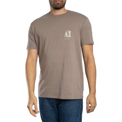 T-shirts med korta ärmar EAX T-shirt med bröstlogo EU XXL,EU S,EU M,EU L,EU XL Herr T-shirts med korta ärmar EAX T-shirt med bröstlogo EU XXL,EU S,EU M,EU L,EU XL Herr