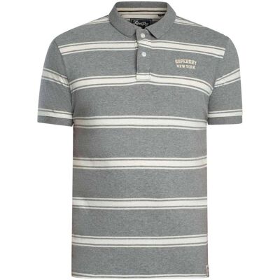Polotröjor med korta ärmar Superdry Vintage randig pikétröja EU XXL,EU M,EU L,EU XL Herr Polotröjor med korta ärmar Superdry Vintage randig pikétröja EU XXL,EU M,EU L,EU XL Herr