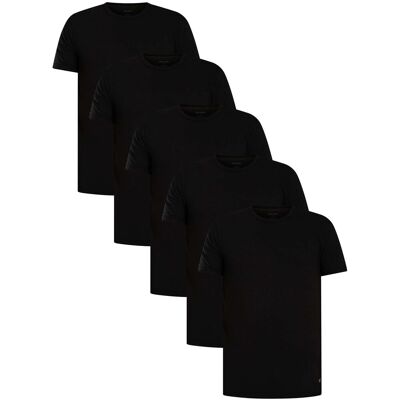 T-shirts med korta ärmar Lyle & Scott 5-pack Basic Lounge T-shirt EU XXL,EU S,EU M,EU L,EU XL Herr T-shirts med korta ärmar Lyle & Scott 5-pack Basic Lounge T-shirt EU XXL,EU S,EU M,EU L,EU XL Herr