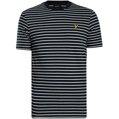 T-shirts med korta ärmar Lyle & Scott Bretonsk t-shirt EU XXL,EU S,EU M,EU L,EU XL Herr T-shirts med korta ärmar Lyle & Scott Bretonsk t-shirt EU XXL,EU S,EU M,EU L,EU XL Herr