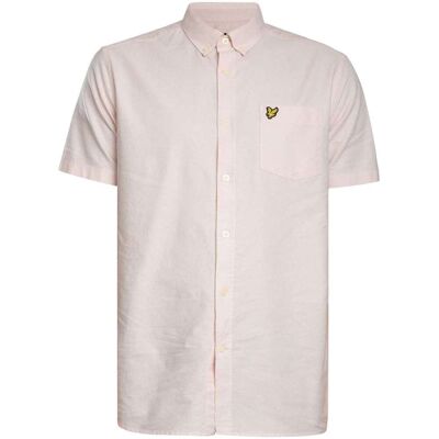 Skjortor med korta ärmar Lyle & Scott Kortärmad Oxfordskjorta EU XXL,EU S,EU M,EU L,EU XL Herr Skjortor med korta ärmar Lyle & Scott Kortärmad Oxfordskjorta EU XXL,EU S,EU M,EU L,EU XL Herr