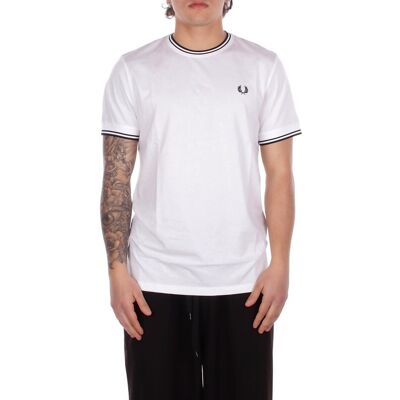 T-shirts med korta ärmar Fred Perry M1588V EU M,EU XL,IT S,IT L,IT XXL Herr T-shirts med korta ärmar Fred Perry M1588V EU M,EU XL,IT S,IT L,IT XXL Herr