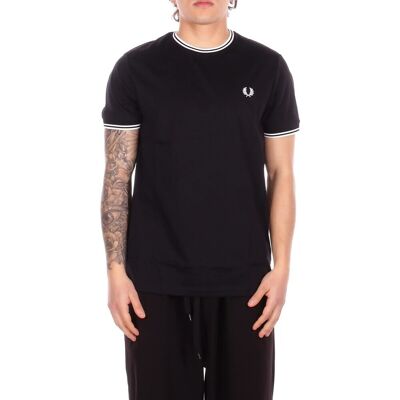 T-shirts med korta ärmar Fred Perry M1588V EU M,EU XL,IT S,IT L,IT XXL Herr T-shirts med korta ärmar Fred Perry M1588V EU M,EU XL,IT S,IT L,IT XXL Herr