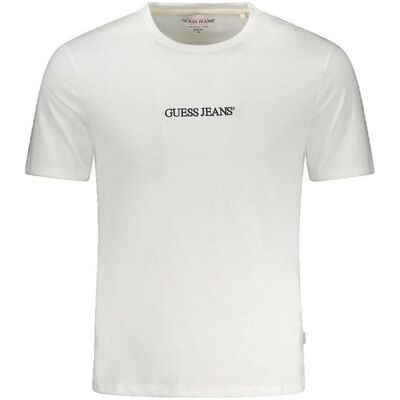 T-shirts med korta ärmar Guess T-shirt Slim Logo Brodé blanc EU L,EU XL Herr T-shirts med korta ärmar Guess T-shirt Slim Logo Brodé blanc EU L,EU XL Herr