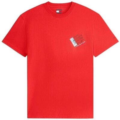 T-shirts med korta ärmar Tommy Hilfiger DM0DM22533 XL8 EU M,EU L,EU XL Herr T-shirts med korta ärmar Tommy Hilfiger DM0DM22533 XL8 EU M,EU L,EU XL Herr
