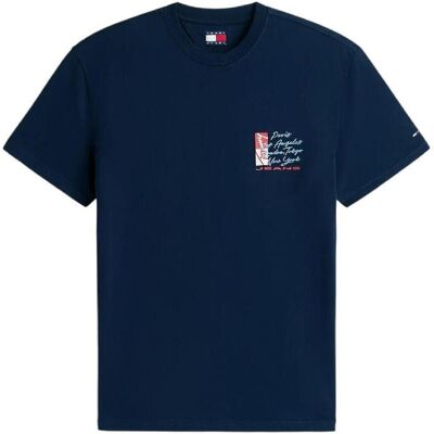 T-shirts med korta ärmar Tommy Hilfiger DM0DM22533 C1G EU S,EU M,EU L,EU XL Herr T-shirts med korta ärmar Tommy Hilfiger DM0DM22533 C1G EU S,EU M,EU L,EU XL Herr