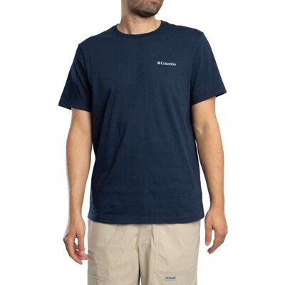 T-shirts med korta ärmar Columbia CSC-logotyp på baksidan t-shirt EU S,EU M,EU L,EU XL Herr T-shirts med korta ärmar Columbia CSC-logotyp på baksidan t-shirt EU S,EU M,EU L,EU XL Herr