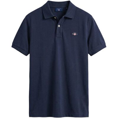 Polotröjor med korta ärmar Gant REG SHIELD SS PIQUE POLO 2601.002210 EU S,EU M,EU XL Herr Polotröjor med korta ärmar Gant REG SHIELD SS PIQUE POLO 2601.002210 EU S,EU M,EU XL Herr