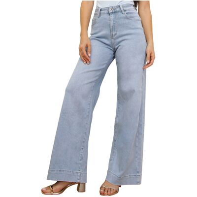 Wide jeans La Modeuse 78190_P185935 EU S,EU M,EU L,EU XL,EU XS Wide jeans La Modeuse 78190_P185935 EU S,EU M,EU L,EU XL,EU XS