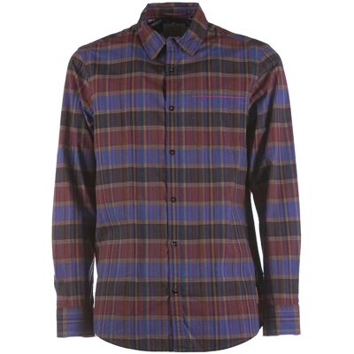 Skjortor med långa ärmar Scotch & Soda Regular-Fit Checked Lightweight Voile Shirt EU S Herr Skjortor med långa ärmar Scotch & Soda Regular-Fit Checked Lightweight Voile Shirt EU S Herr