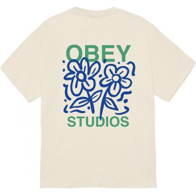 T-shirts med korta ärmar Obey grown with love EU S,EU L Herr T-shirts med korta ärmar Obey grown with love EU S,EU L Herr