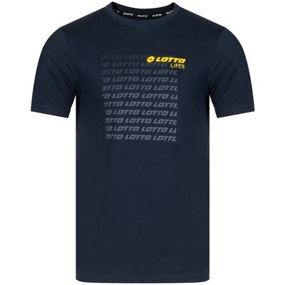 T-shirts med korta ärmar Lotto LO61636M4010 EU XXL,EU M,EU L,EU XL,EU 3XL Herr T-shirts med korta ärmar Lotto LO61636M4010 EU XXL,EU M,EU L,EU XL,EU 3XL Herr