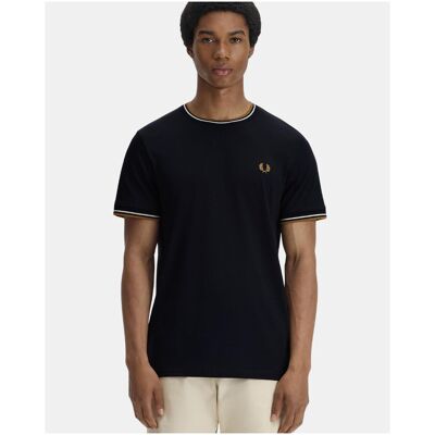 T-shirts med korta ärmar Fred Perry M1588 EU XXL,EU S,EU M,EU L,EU XL,EU XS Herr T-shirts med korta ärmar Fred Perry M1588 EU XXL,EU S,EU M,EU L,EU XL,EU XS Herr
