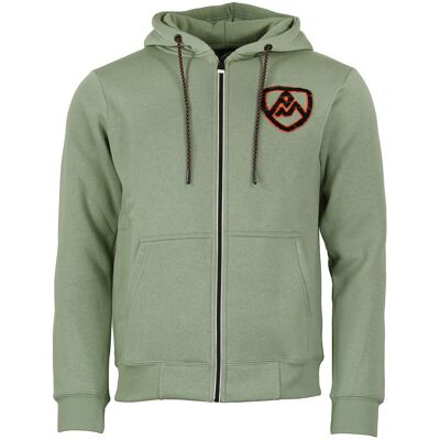 Huvtröjor Peak Mountain SWEAT MOLLETON ZIPPE A CAPUCHE CAWANE HOMME EU XXL,EU M,EU L,EU XL Huvtröjor Peak Mountain SWEAT MOLLETON ZIPPE A CAPUCHE CAWANE HOMME EU XXL,EU M,EU L,EU XL