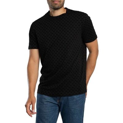 T-shirts med korta ärmar EAX Märkesmönstrad t-shirt EU XXL,EU S,EU M,EU L,EU XL Herr T-shirts med korta ärmar EAX Märkesmönstrad t-shirt EU XXL,EU S,EU M,EU L,EU XL Herr