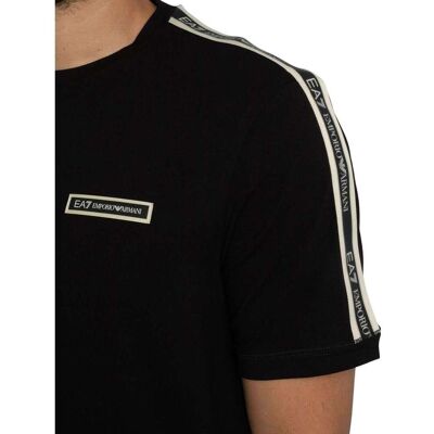 Giorgio Armani T-shirts med korta ärmar Emporio Armani EA7 Box Logo T-shirt EU XXL,EU S,EU M,EU L,EU XL Herr Giorgio Armani T-shirts med korta ärmar Emporio Armani EA7 Box Logo T-shirt EU XXL,EU S,EU M,EU L,EU XL Herr