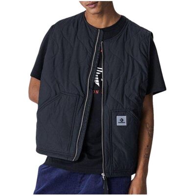 Kostymvästar Converse Gilet sans manches Padded Vest Marine Homme polyester EU S,EU M,EU XL Herr Kostymvästar Converse Gilet sans manches Padded Vest Marine Homme polyester EU S,EU M,EU XL Herr