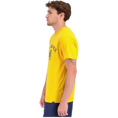T-shirts med korta ärmar New Balance T-shirt 100% coton jaune EU S,EU M,EU L Herr T-shirts med korta ärmar New Balance T-shirt 100% coton jaune EU S,EU M,EU L Herr