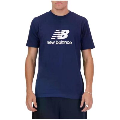 T-shirts med korta ärmar New Balance T-shirt L coton bleu EU S,EU M,EU L Herr T-shirts med korta ärmar New Balance T-shirt L coton bleu EU S,EU M,EU L Herr