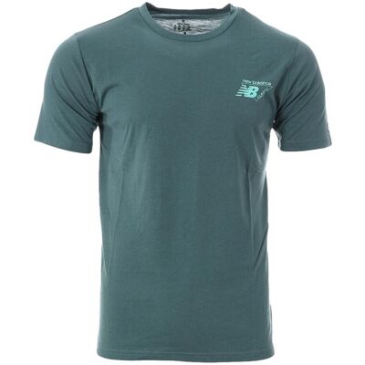 T-shirts med korta ärmar New Balance T-shirt 100% coton vert EU L Herr T-shirts med korta ärmar New Balance T-shirt 100% coton vert EU L Herr