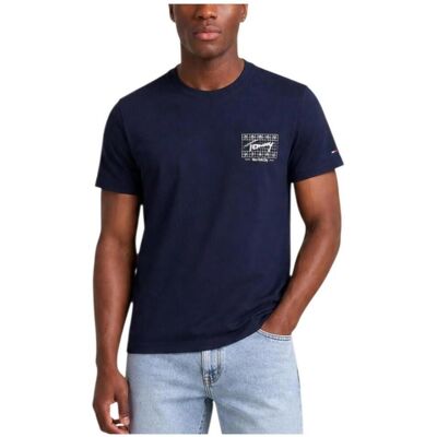 T-shirts med korta ärmar Tommy Hilfiger DM0DM23177 C1G EU S,EU M,EU L,EU XL Herr T-shirts med korta ärmar Tommy Hilfiger DM0DM23177 C1G EU S,EU M,EU L,EU XL Herr