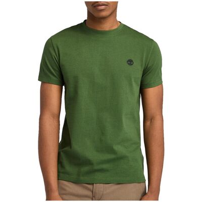 T-shirts & Pikétröjor Timberland T-shirt col rond slim 100% coton EU S,EU M Herr T-shirts & Pikétröjor Timberland T-shirt col rond slim 100% coton EU S,EU M Herr