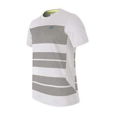 Lätt Tenniströja New Balance MT53406WSV - T-Shirt Lätt Tenniströja New Balance MT53406WSV - T-Shirt