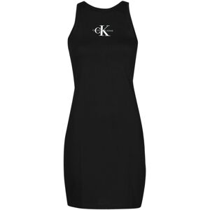 Kortklänningar Calvin Klein Jeans MONOGRAM TANK DRESS EU XS Dam Kortklänningar Calvin Klein Jeans MONOGRAM TANK DRESS EU XS Dam