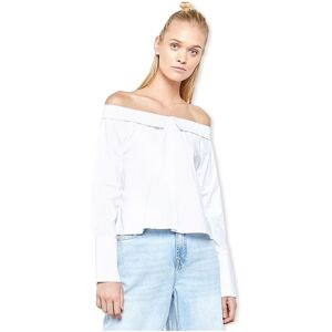Blusar Only Off Shoulders Bambi Top - Bright White FR 36 Dam Blusar Only Off Shoulders Bambi Top - Bright White FR 36 Dam