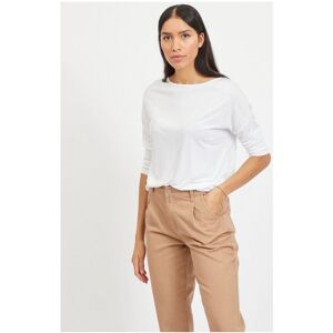 Blusar Vila Scoop Top O Neck - White EU S,EU M,EU L Dam Blusar Vila Scoop Top O Neck - White EU S,EU M,EU L Dam