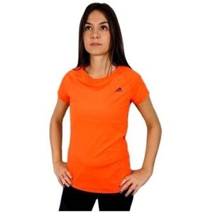 Adidas M67082 Dam Orange Träning T-shirt hela året Adidas M67082 Dam Orange Träning T-shirt hela året