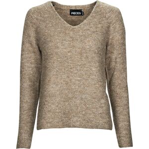 Tröjor Pieces PCELLEN LS V-NECK KNIT EU XS Dam Tröjor Pieces PCELLEN LS V-NECK KNIT EU XS Dam