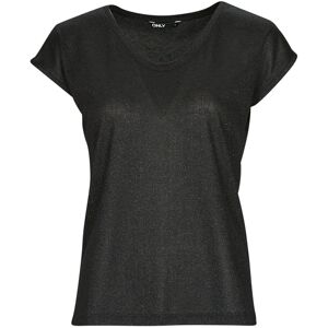 T-shirts med korta ärmar Only ONLSILVERY S/S V NECK LUREX TOP JRS EU XL Dam T-shirts med korta ärmar Only ONLSILVERY S/S V NECK LUREX TOP JRS EU XL Dam