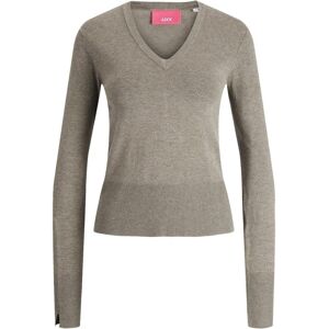 Tröjor JJXX Knit Aretha L/S - Brindle EU S,EU M,EU L,EU XL Dam Tröjor JJXX Knit Aretha L/S - Brindle EU S,EU M,EU L,EU XL Dam