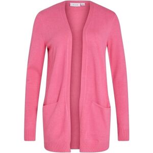 Koftor / Cardigans / Västar Vila Noos Cardigan Ril - Fandango Pink EU S Dam Koftor / Cardigans / Västar Vila Noos Cardigan Ril - Fandango Pink EU S Dam