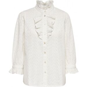 Blusar La Strada Camisa Neela Broderie - Star White FR 36,FR 38,FR 40,FR 42 Dam Blusar La Strada Camisa Neela Broderie - Star White FR 36,FR 38,FR 40,FR 42 Dam