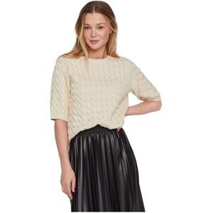 Tröjor Vila Noos Knit Chao 2/4 - Birch EU XL Dam Tröjor Vila Noos Knit Chao 2/4 - Birch EU XL Dam