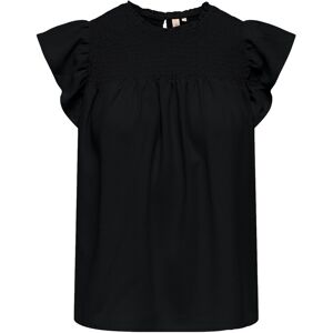 Blusar Only Top Nelly - Black EU S,EU M,EU L Dam Blusar Only Top Nelly - Black EU S,EU M,EU L Dam