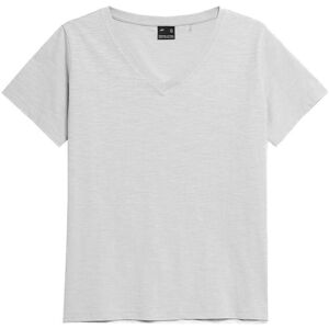 T-shirts med korta ärmar 4F SS23TTSHF582CHODNYJASNYSZARY EU S,EU M,EU XS Dam T-shirts med korta ärmar 4F SS23TTSHF582CHODNYJASNYSZARY EU S,EU M,EU XS Dam