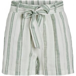 Shorts & Bermudas Vila Etni Shorts - Cloud Dancer/Green FR 34,FR 36,FR 38,FR 40,FR 42 Dam Shorts & Bermudas Vila Etni Shorts - Cloud Dancer/Green FR 34,FR 36,FR 38,FR 40,FR 42 Dam