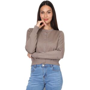 Koftor / Cardigans / Västar La Modeuse 70654_P165208 EU S / M,EU L / XL Dam Koftor / Cardigans / Västar La Modeuse 70654_P165208 EU S / M,EU L / XL Dam