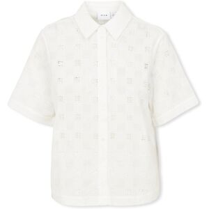 Blusar Vila Lucie Shirt 2/4 - Cloud Dancer FR 36,FR 38,FR 40 Dam Blusar Vila Lucie Shirt 2/4 - Cloud Dancer FR 36,FR 38,FR 40 Dam