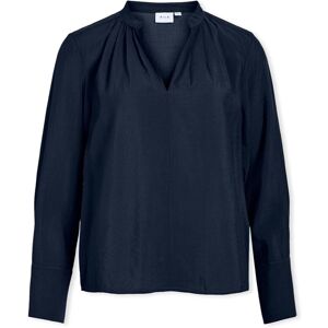 Blusar Vila Top Milla L/S - Navy Blazer FR 36,FR 38,FR 40,FR 42 Dam Blusar Vila Top Milla L/S - Navy Blazer FR 36,FR 38,FR 40,FR 42 Dam
