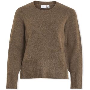 Tröjor Vila Primia Knit - Fossil EU S,EU M,EU XS Dam Tröjor Vila Primia Knit - Fossil EU S,EU M,EU XS Dam